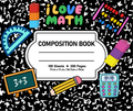 I Love Math Mouse Pad – Personalized, Fun Composition Notebook Desk Mat for Teachers, Students & Math Lovers – Cute School Supply Gift