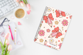 Pencil & Petals Notebook – 70 Sheets / 140 Lined Pages
