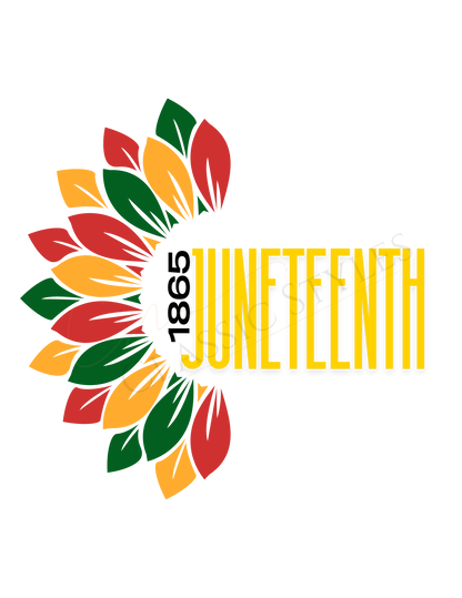 Juneteenth Sunflower PNG Digital Download