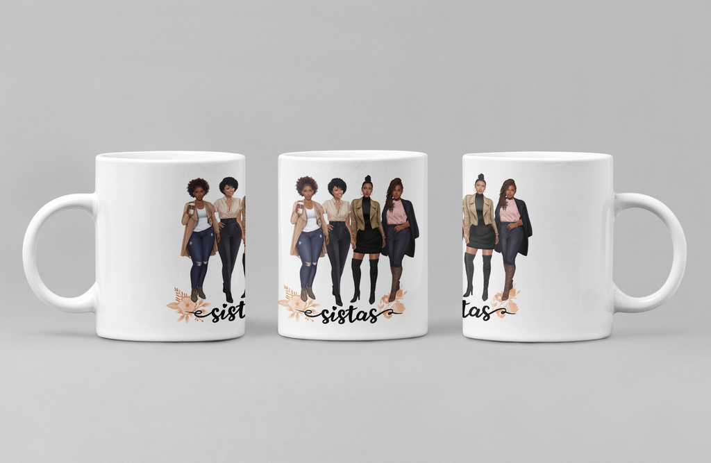 Afro Sistahs Coffee Mug