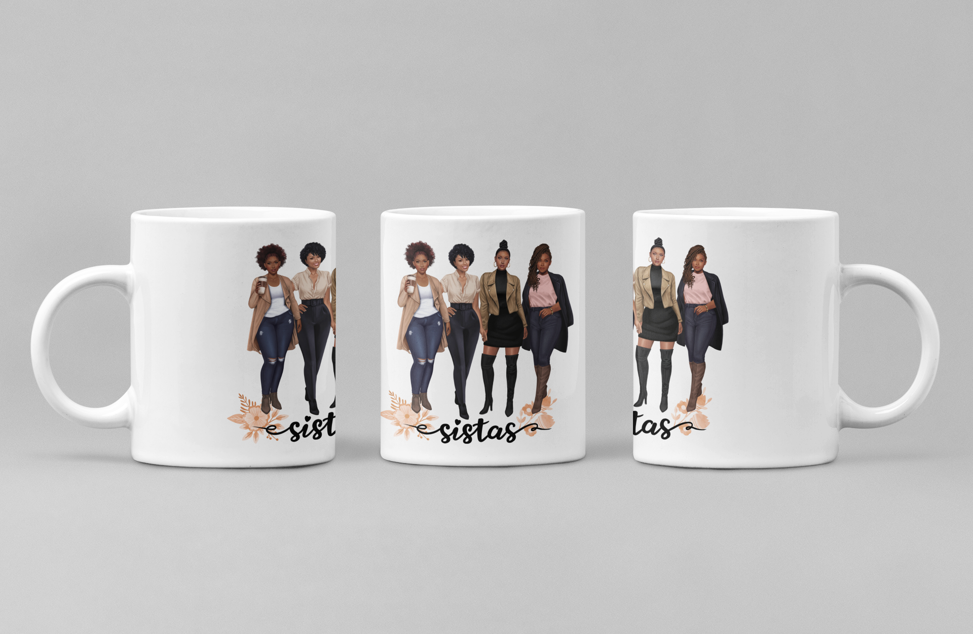 Afro Sistahs Coffee Mug