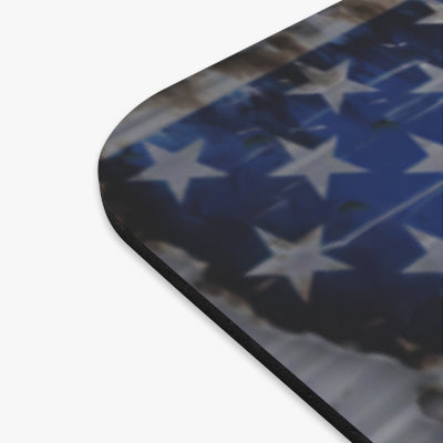 American Welder Mouse Pad – Patriotic USA Flag Welding Desk Mat