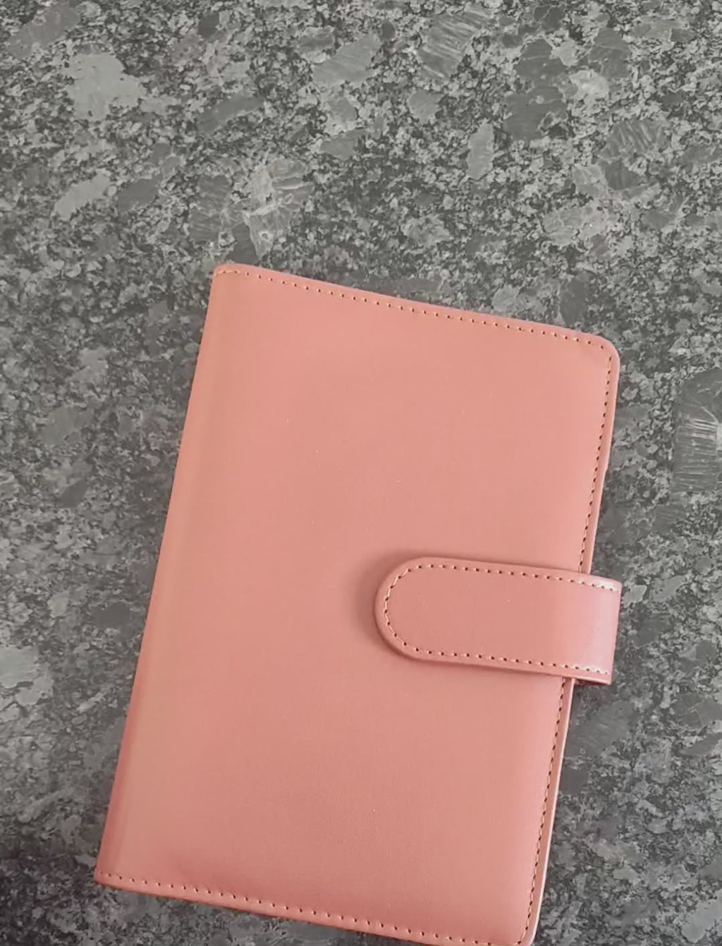 Cafe Brown A6 Binder
