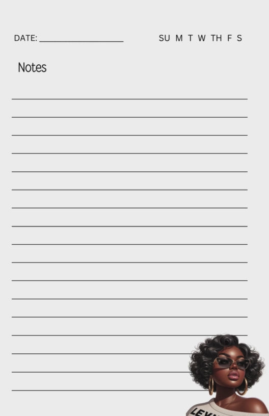 Get Focus Girl Notepad