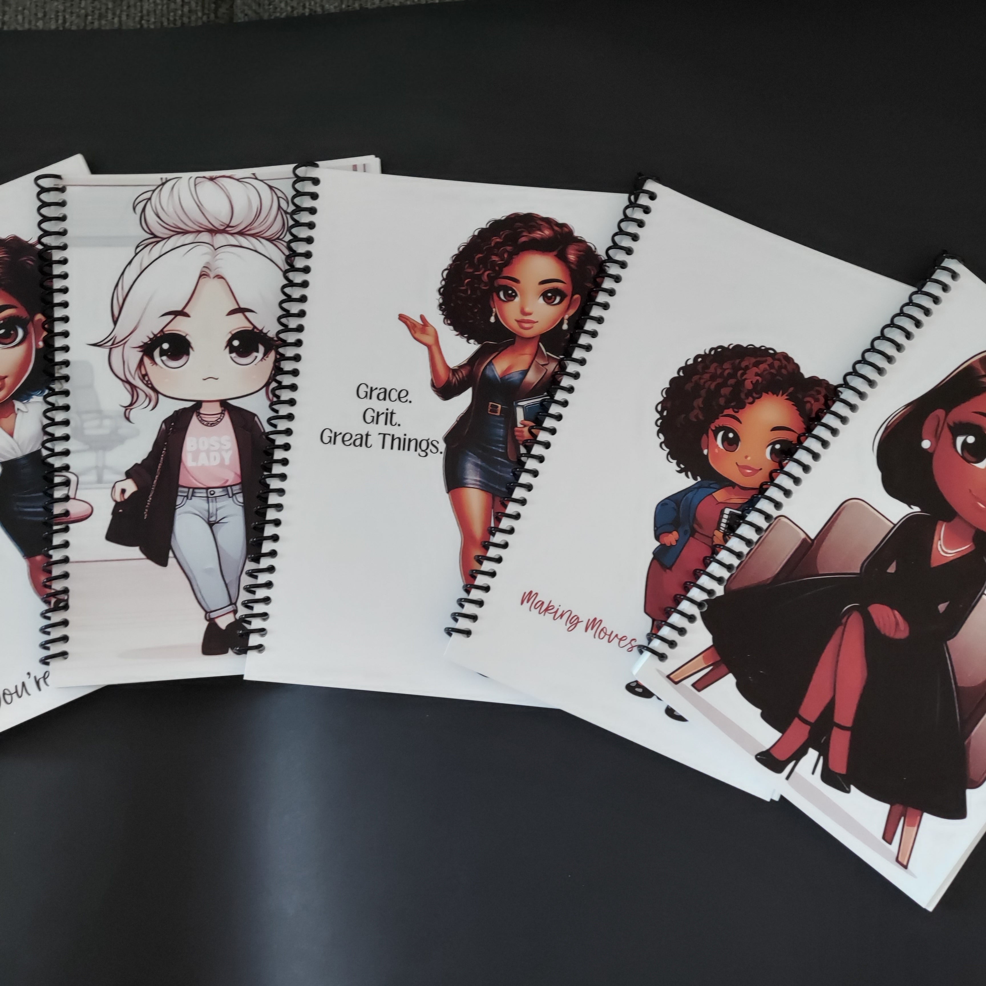 Classy Girl Spiral Notebook