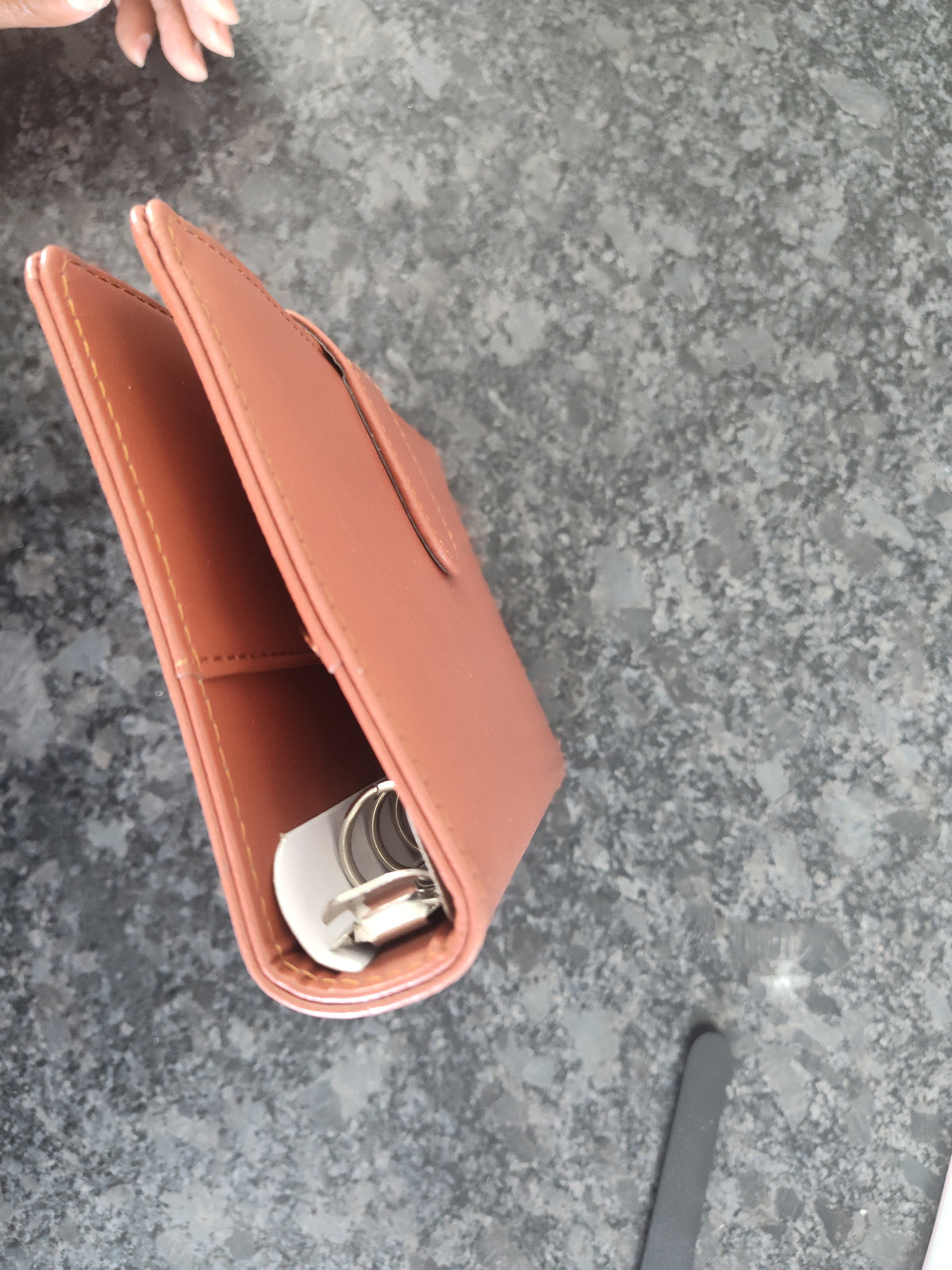 Cafe Brown A6 Binder