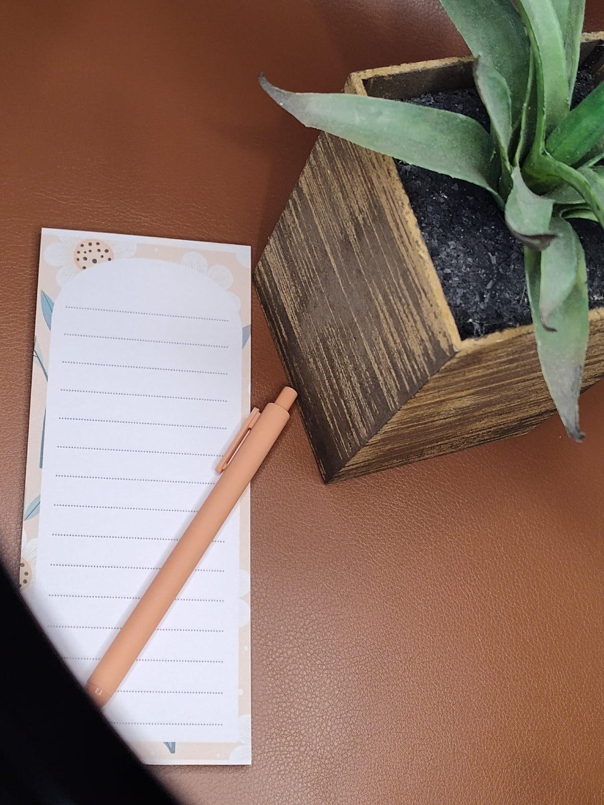 Botanical Lined Notepad