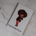 Purposefully Poised Spiral Notebook