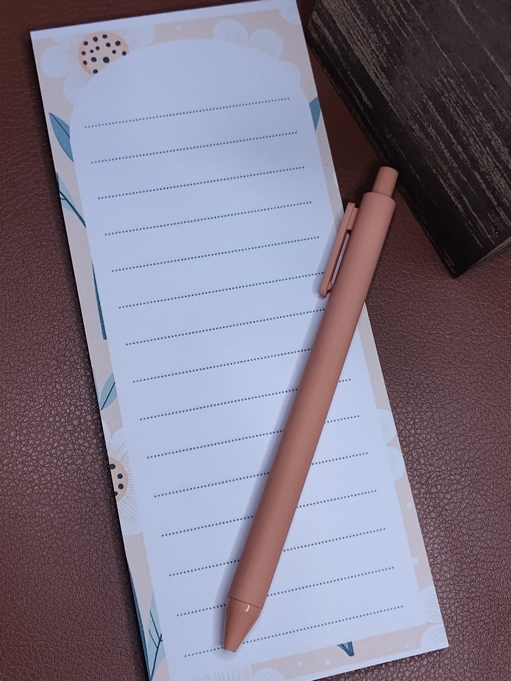Botanical Lined Notepad