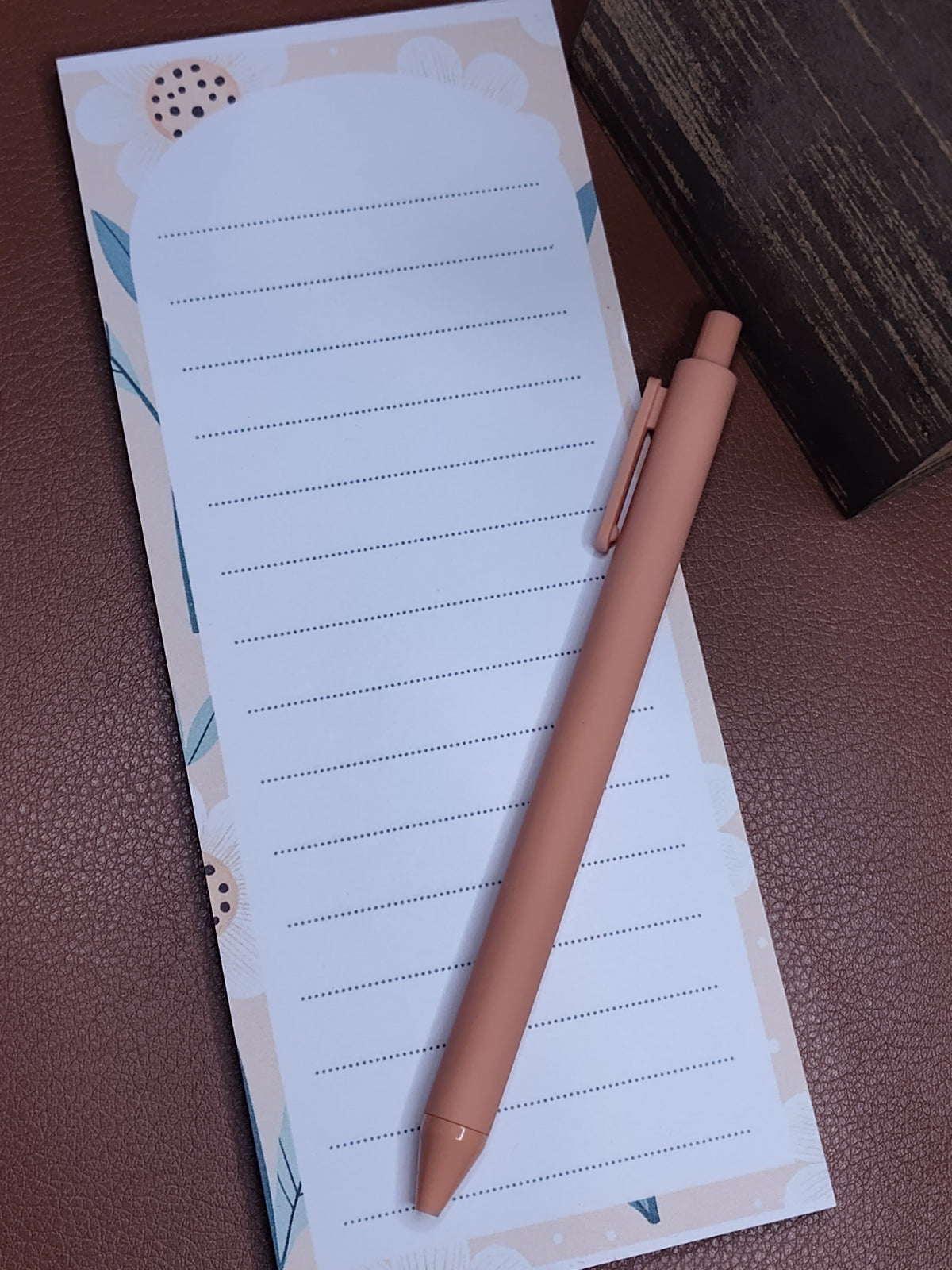 Botanical Lined Notepad