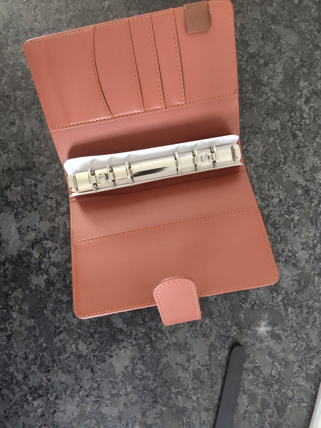 Cafe Brown A6 Binder