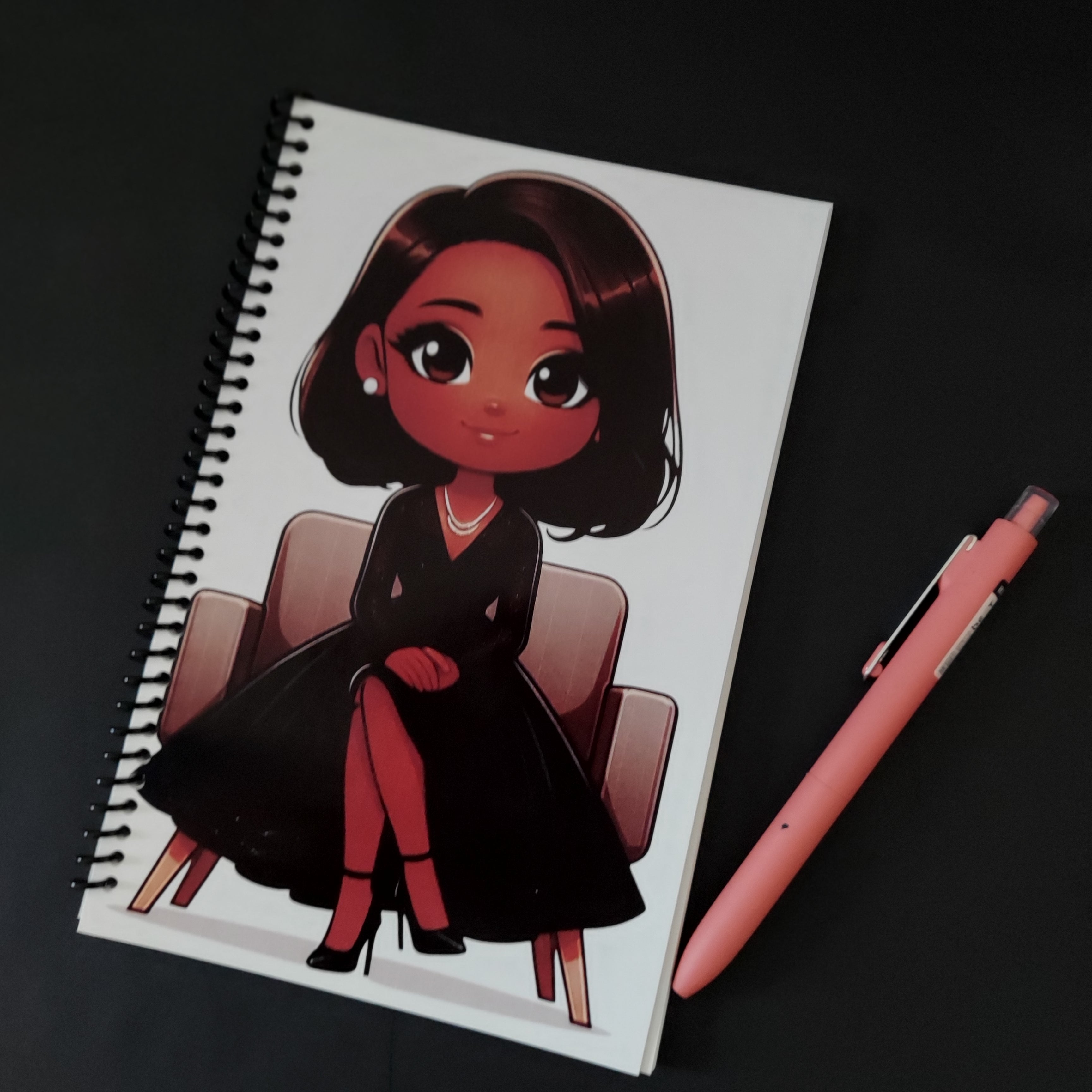Classy Girl Spiral Notebook