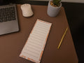 Botanical Lined Notepad | 3.5 × 8.5 Inches
