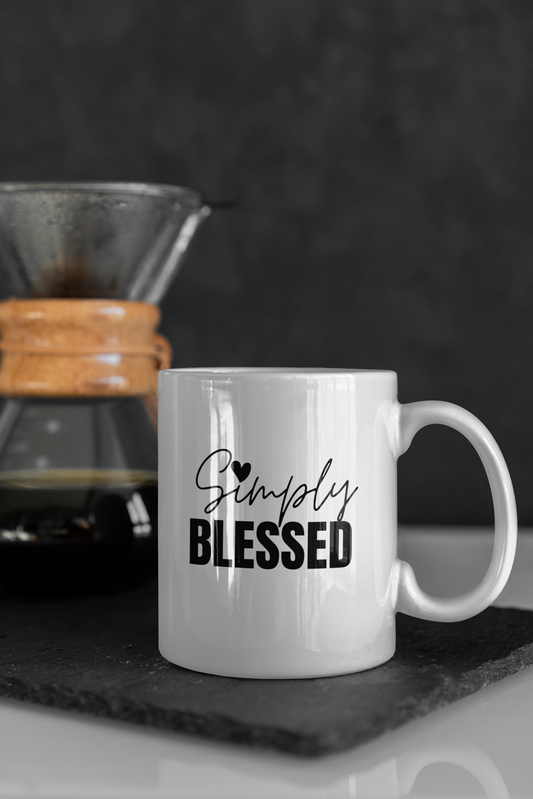 Simply Blessed Drink Mug