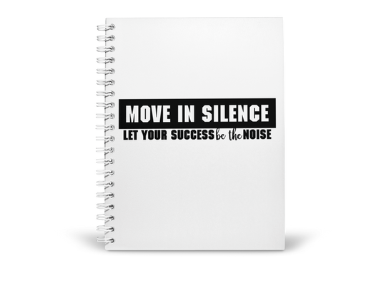 Move In Silence Mini Notebook