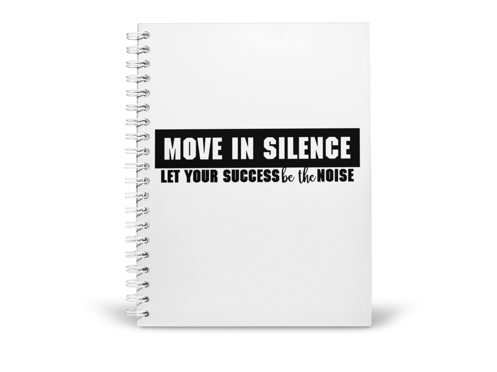 Move In Silence Mini Notebook