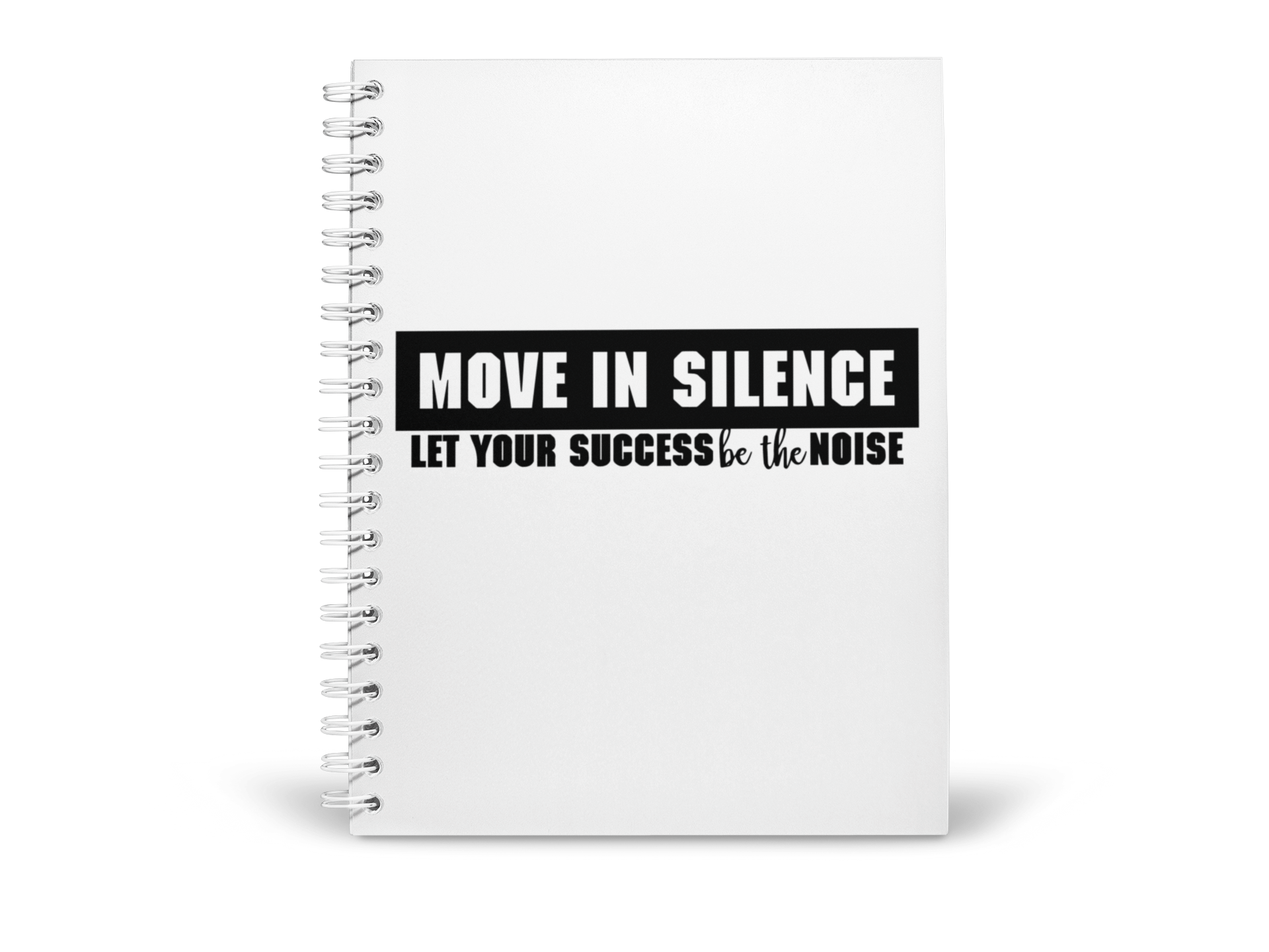 Move In Silence Mini Notebook