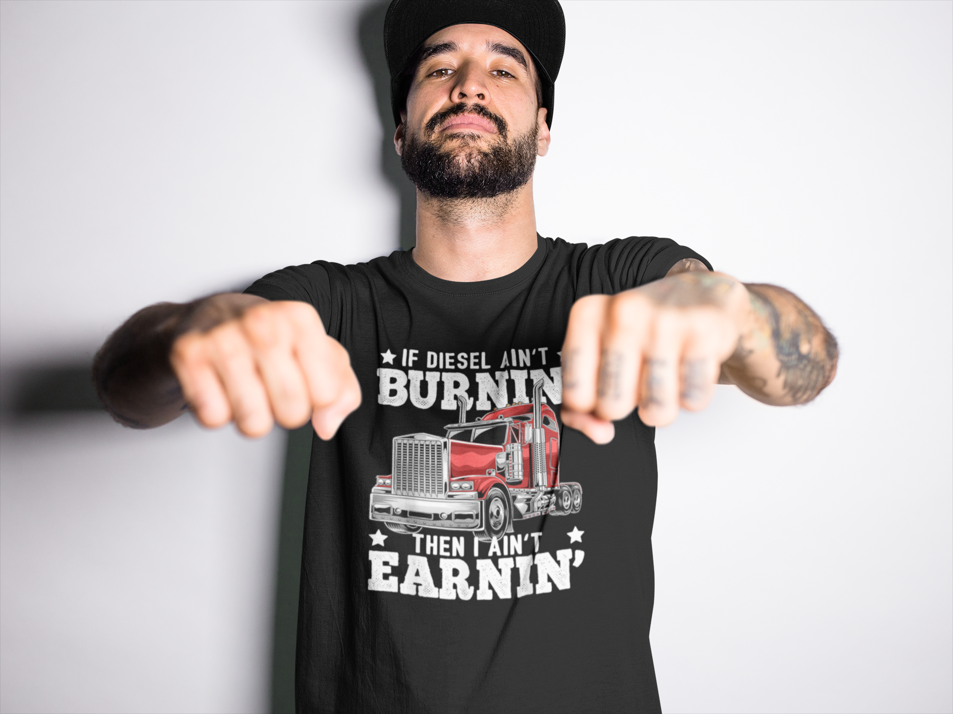 If Diesel ain't Burning, Then I Ain't Earning! Tee